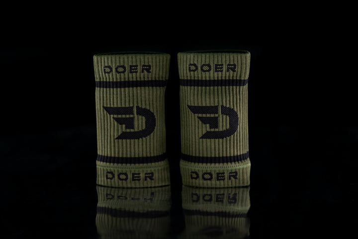 T-SHIRT MURPH MEMORIAL DAY - BLACK + DOER SWEAT BANDS (COTTON)   - Doer Fitness