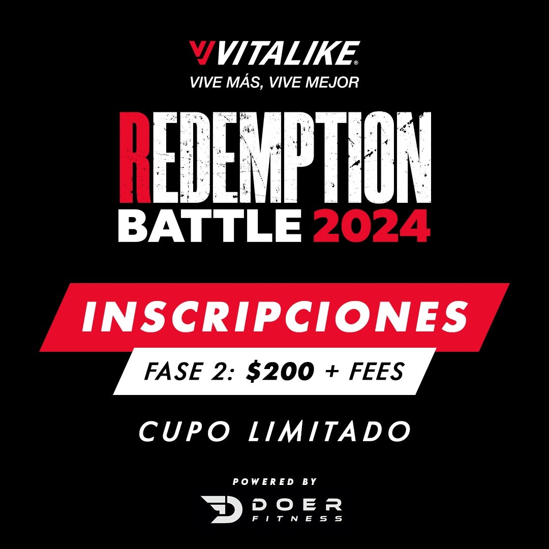 Inscripciones Redemption Battle 2024   - Doer Fitness