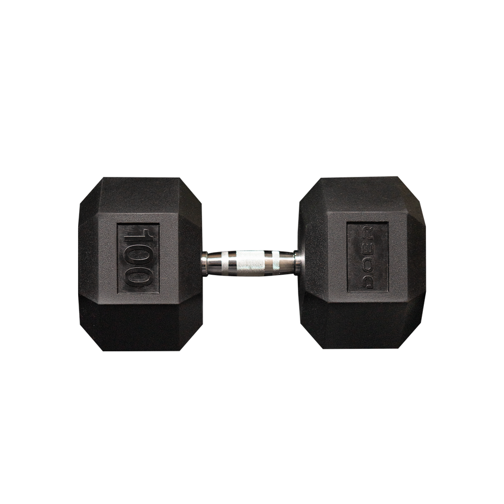 Hex Dumbbells pair 100 lb - Doer Fitness