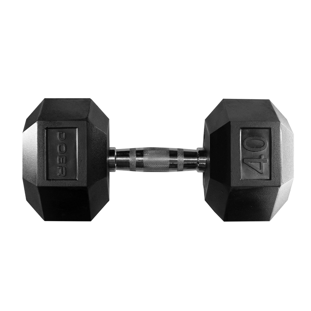 Hex Dumbbells pair 40 lb - Doer Fitness