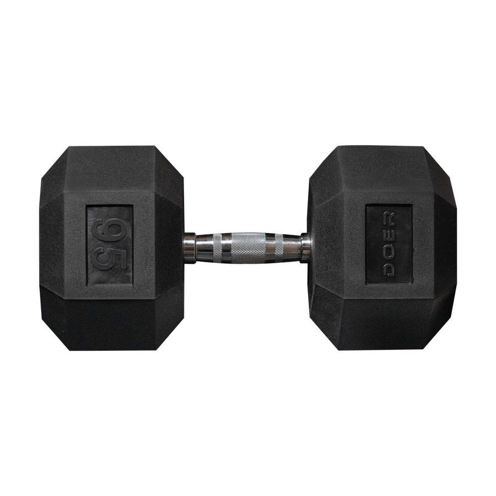 Hex Dumbbells pair 95 lb - Doer Fitness