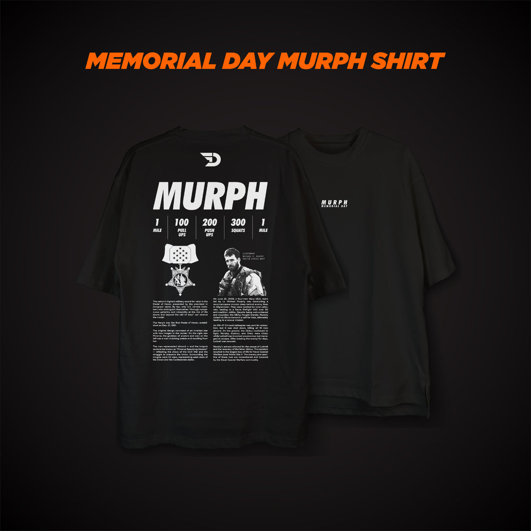 T-Shirt Murph Memorial Day - Black   - Doer Fitness