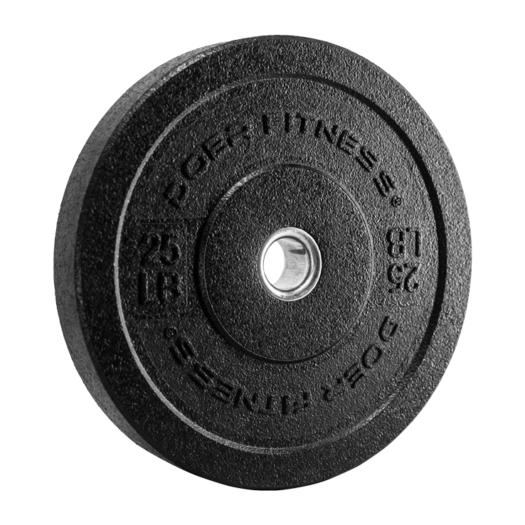 Black CM Plates 25 lb (Pair)  Plates - Doer Fitness