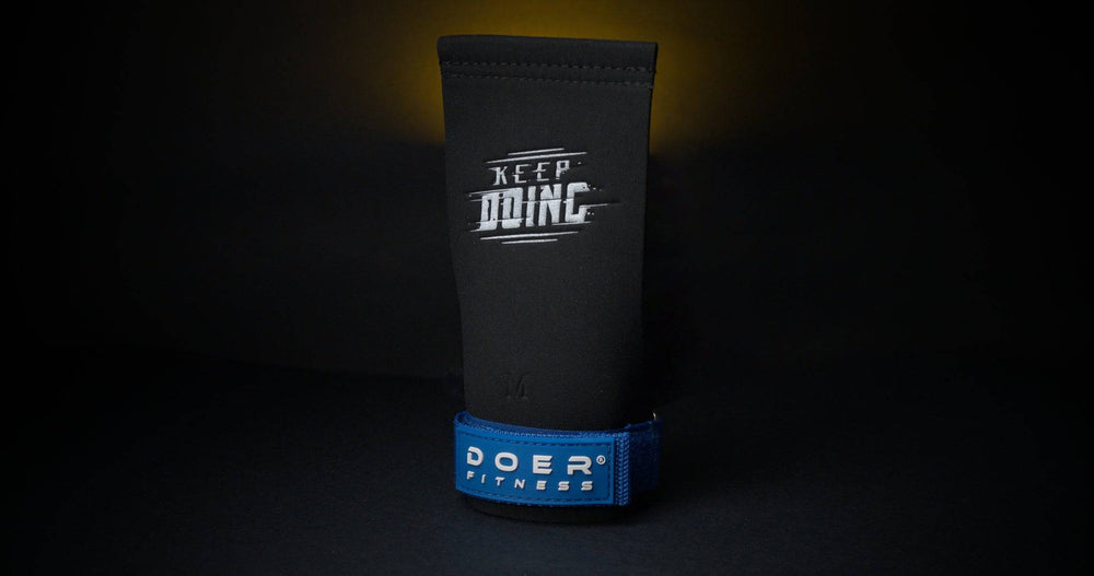 FINGERLESS ATHLETE PERFORMANCE LEATHER GRIPS 3.0   - Doer Fitness