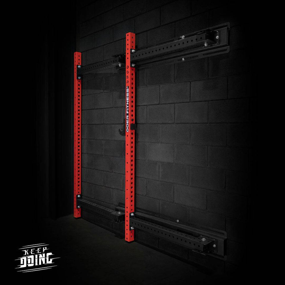 Fold Back Wall Mount Rack   - Doer Fitness