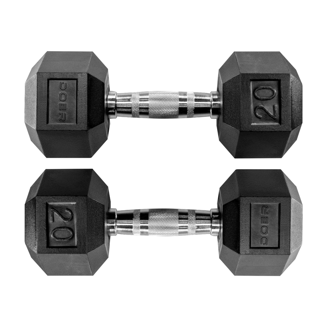 Set de Mancuernas Hexagonales de 105 kgs – M4 Fitness
